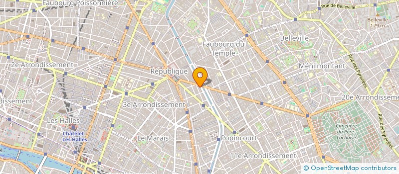 localisation de l'entreprise MONSIEUR FETHI LAASSIBA  PARIS