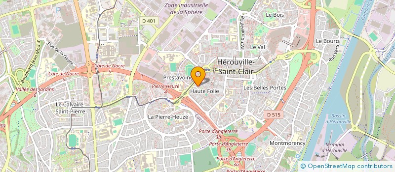 localisation de l'entreprise MONSIEUR FETHI LADJRI  HEROUVILLE-SAINT-CLAIR