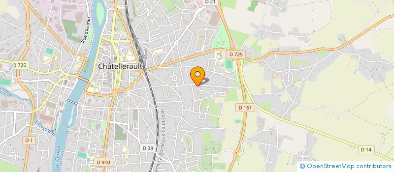 localisation de l'entreprise MONSIEUR FETHI NAIMI  CHATELLERAULT