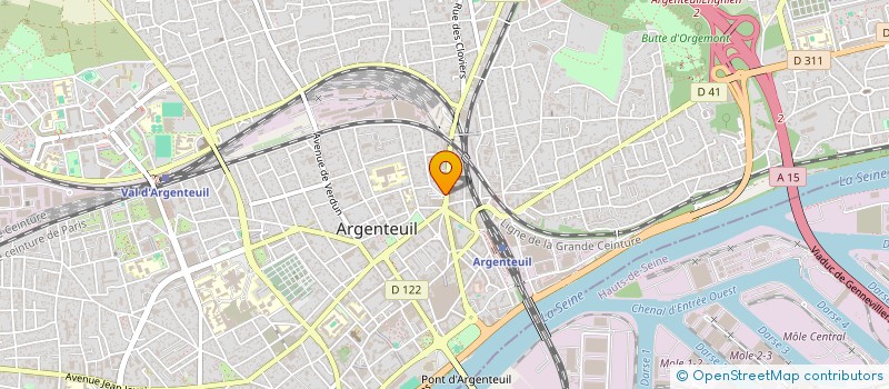 localisation de l'entreprise MONSIEUR FETHI OTMANE  ARGENTEUIL