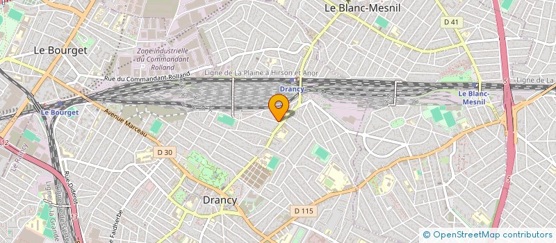 localisation de l'entreprise MONSIEUR FETHI OUKAKA à DRANCY