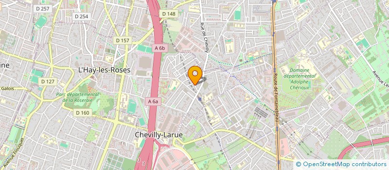 localisation de l'entreprise MONSIEUR FETHI SAHLI  L'HAY-LES-ROSES