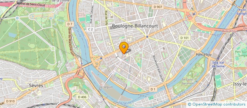 localisation de l'entreprise MONSIEUR FETHI SOUISSI à BOULOGNE-BILLANCOURT