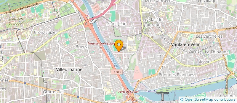 localisation de l'entreprise MONSIEUR FETHI TAGUI  VILLEURBANNE