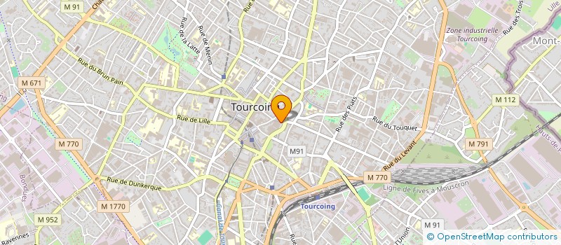 localisation de l'entreprise MONSIEUR FETHI TAMRI  TOURCOING