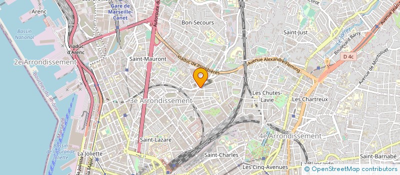 localisation de l'entreprise MONSIEUR FETHI TOUATI à MARSEILLE