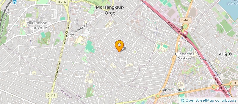 localisation de l'entreprise MONSIEUR FETHI YALAOUI  MORSANG-SUR-ORGE