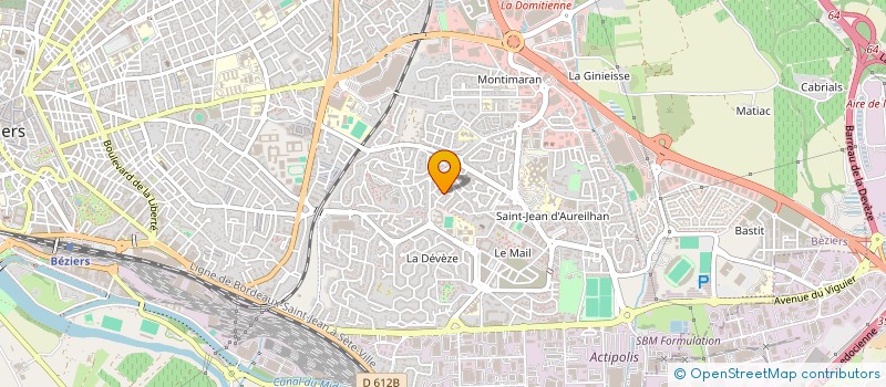 localisation de l'entreprise MONSIEUR FETHI YOUSFI  BEZIERS
