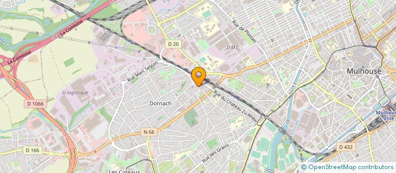 localisation de l'entreprise MONSIEUR FETHI YUCEEL  MULHOUSE