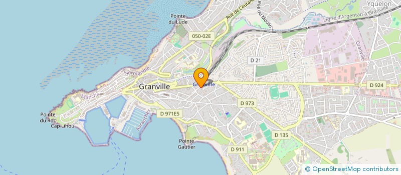 localisation de l'entreprise MONSIEUR FETHI ZELAZLI  GRANVILLE