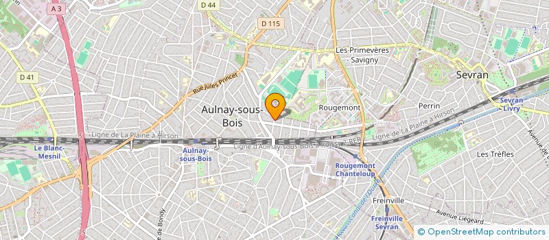 localisation de l'entreprise MONSIEUR FETI SEHAPI à AULNAY-SOUS-BOIS