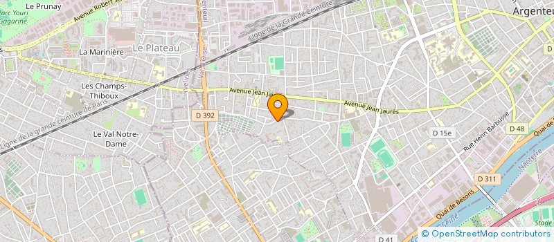 localisation de l'entreprise MONSIEUR FETICHE RENOLDE à DRANCY