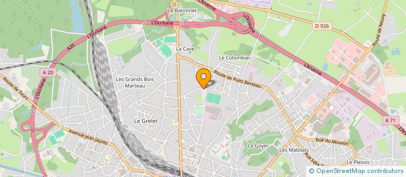 localisation de l'entreprise MONSIEUR FETIH MEDENI à VIERZON