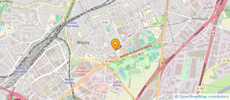 localisation de l'entreprise MONSIEUR FETRA RAZANAMAMPIONONA à MASSY