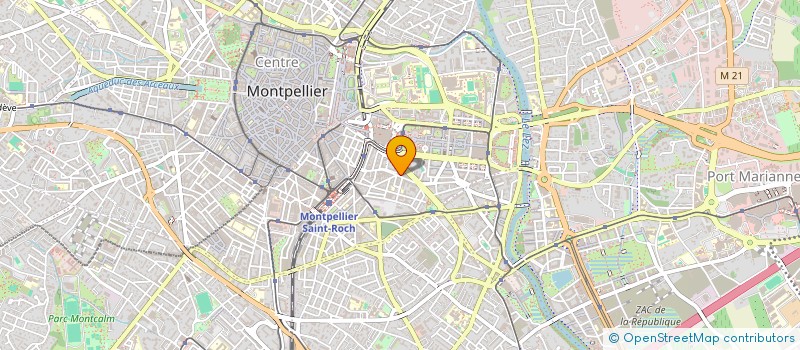 localisation de l'entreprise MONSIEUR FETTAH ELAOUNI à MONTPELLIER