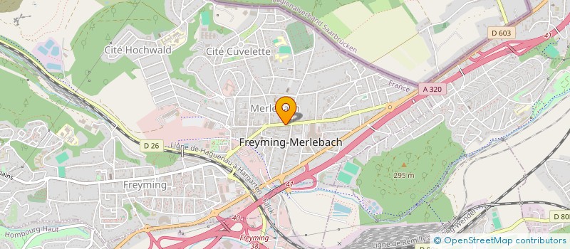 localisation de l'entreprise MONSIEUR FETTOUMA MEHDI  FREYMING-MERLEBACH