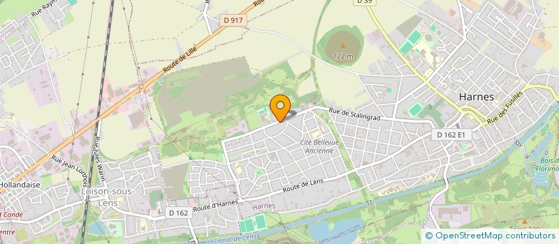 localisation de l'entreprise MONSIEUR FETTY YAMANI  HARNES