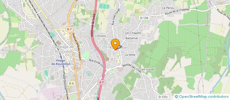 localisation de l'entreprise MONSIEUR FEVZI CELEPCI à ROUSSILLON