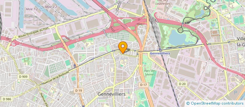 localisation de l'entreprise MONSIEUR FEWZI PACHOT à GENNEVILLIERS