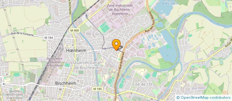 localisation de l'entreprise MONSIEUR FEYZI BICER  HNHEIM