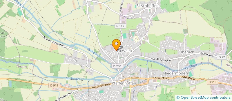 localisation de l'entreprise MONSIEUR FEYZI PAZARLI  VAL-DE-MODER