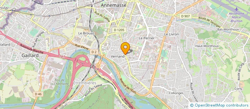 localisation de l'entreprise MONSIEUR FEYZULLAH KARADELI  ANNEMASSE