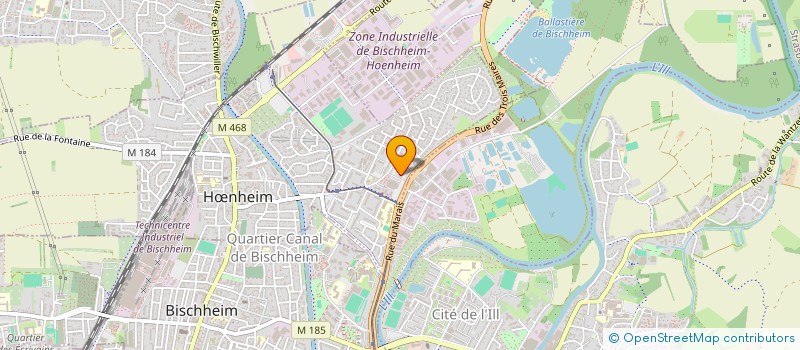 localisation de l'entreprise MONSIEUR FIDAIM MUHARREMI  HNHEIM