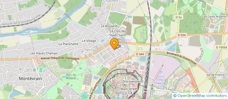 localisation de l'entreprise MONSIEUR FIDEL GERGERLI  CHESSY