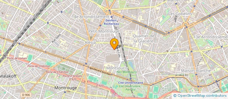 localisation de l'entreprise MONSIEUR FIDEL GOMIS  PARIS