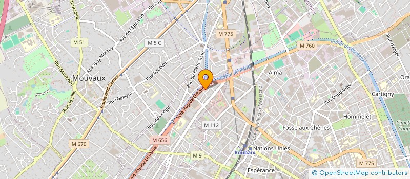 localisation de l'entreprise MONSIEUR FIDEL TCHAMEN à TOURCOING