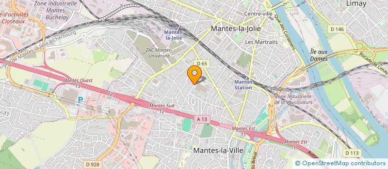 localisation de l'entreprise MONSIEUR FIDELE CORREA  MANTES-LA-VILLE