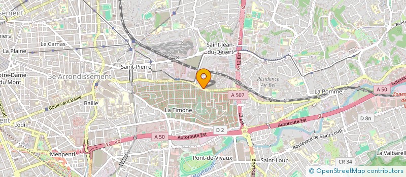 localisation de l'entreprise MONSIEUR FIDELE IFOUNDE DAHO  MARSEILLE