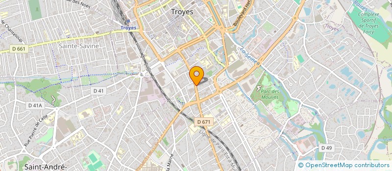 localisation de l'entreprise MONSIEUR FIDELE NTIHEMUKA NIYONKURU à TROYES
