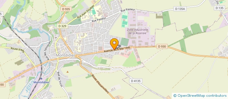 localisation de l'entreprise MONSIEUR FIDELE SONOU à MONTDIDIER