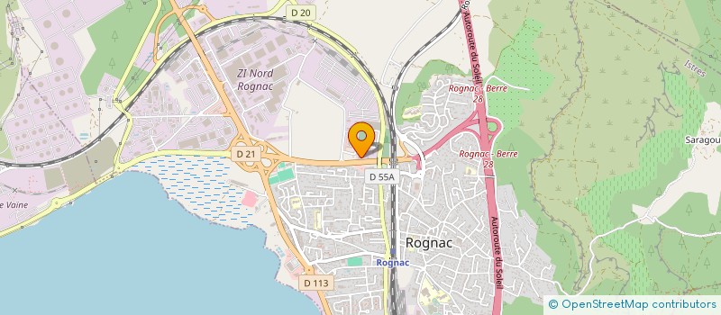 localisation de l'entreprise MONSIEUR FIDELE TEISSIER  ROGNAC