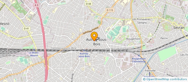 localisation de l'entreprise MONSIEUR FIDELIS ANDRIAMALALA  AULNAY-SOUS-BOIS