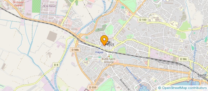 localisation de l'entreprise MONSIEUR FIDER AYAN  FREJUS