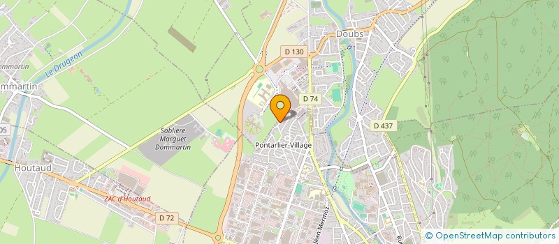 localisation de l'entreprise MONSIEUR FIKRET BASOL  PONTARLIER