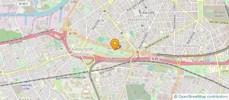 localisation de l'entreprise MONSIEUR FIKRI EL KHATTABI à LILLE