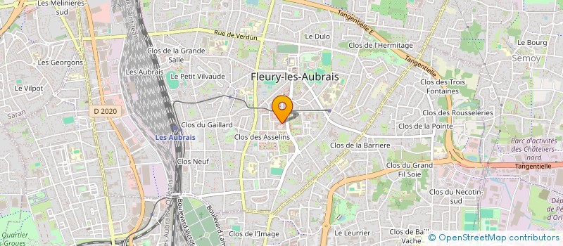 localisation de l'entreprise MONSIEUR FIKRI EL MOKADDEM à FLEURY-LES-AUBRAIS