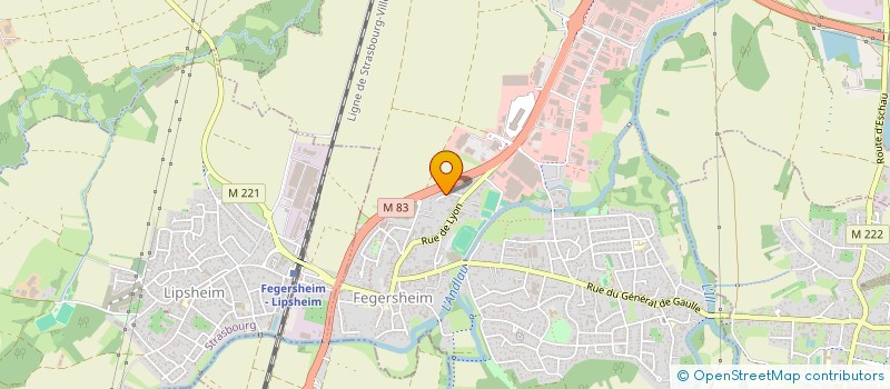 localisation de l'entreprise MONSIEUR FIKRI EL OUAHABI  FEGERSHEIM