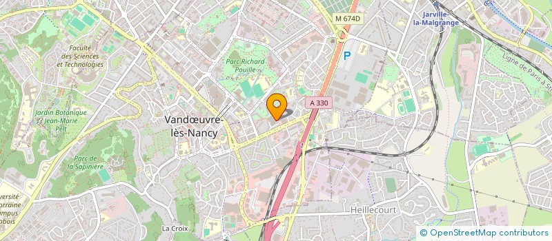 localisation de l'entreprise MONSIEUR FIKRI KILINC  VANDUVRE-LES-NANCY