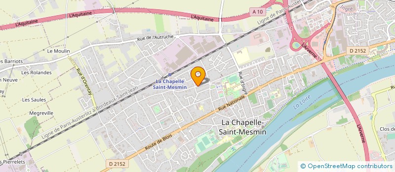 localisation de l'entreprise MONSIEUR FIKRI OULAD ABDERRAHMAN ABDELLAOUI à LA CHAPELLE-SAINT-MESMIN