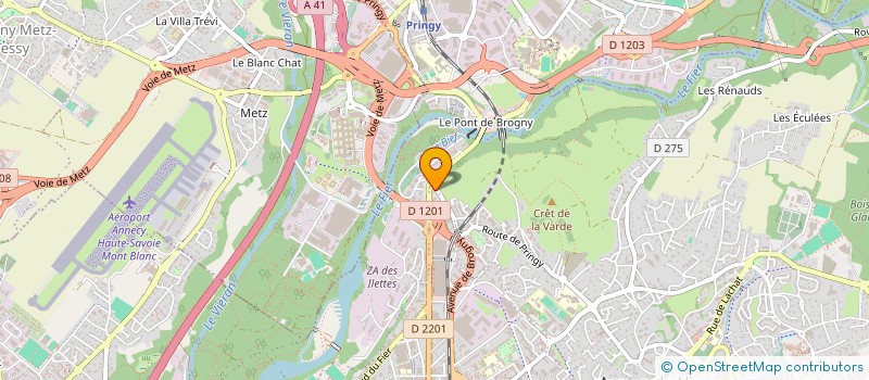 localisation de l'entreprise MONSIEUR FIKRI ZIANI  ANNECY