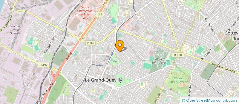 localisation de l'entreprise MONSIEUR FILA KAZI  LE GRAND-QUEVILLY