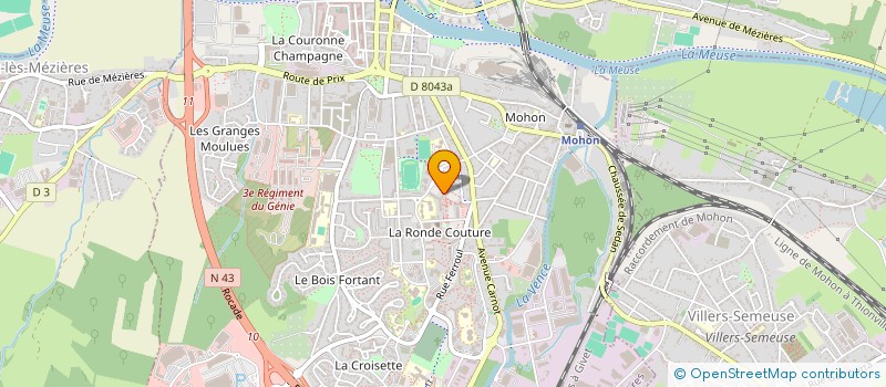 localisation de l'entreprise MONSIEUR FILIGIE DIAOULA  BEZANNES