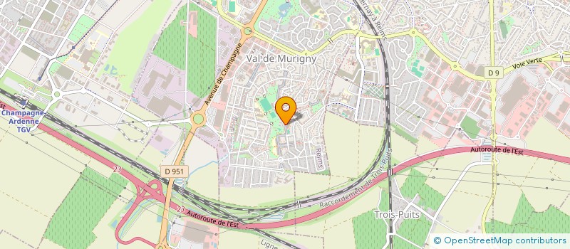 localisation de l'entreprise MONSIEUR FILIMON KAHSAY GEBREGERGIS  REIMS