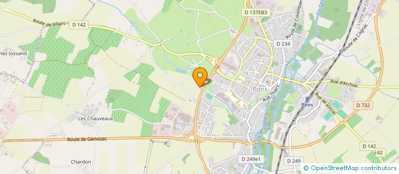 localisation de l'entreprise MONSIEUR FILIP CZERWINSKI  PONS