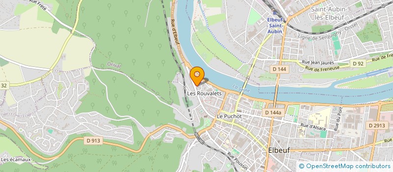 localisation de l'entreprise MONSIEUR FILIP LIVIU  ELBEUF