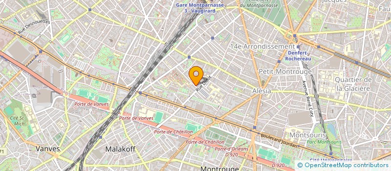 localisation de l'entreprise MONSIEUR FILIP RADOVIC  PARIS